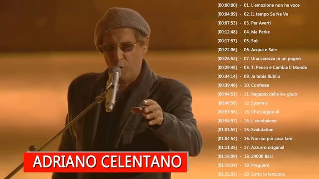 Adriano Celentano Greatest Hits Collection 2021 - The Best of Adriano Celentano Full Album смотреть онлайн