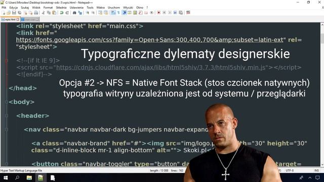 Kurs Bootstrap (#3) Typografia, edycja obrazów, tekstów, list смотреть онлайн
