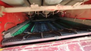 уборка пшеницы. комбайн Дон, как настроены решета