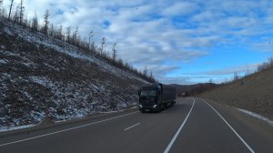 Попал в первый гололед в Забайкальском крае!!! Добрался до Читы!!!