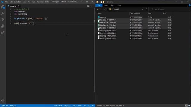 How to Merge Files with Perl - Perl Programming Tutorial смотреть онлайн