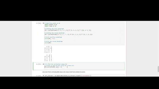 Careful with Corr and Corr with in Python Panda when you have NaN values смотреть онлайн