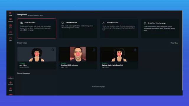 Живой аватар DeepReel — ваш цифровой двойник и помощник смотреть онлайн