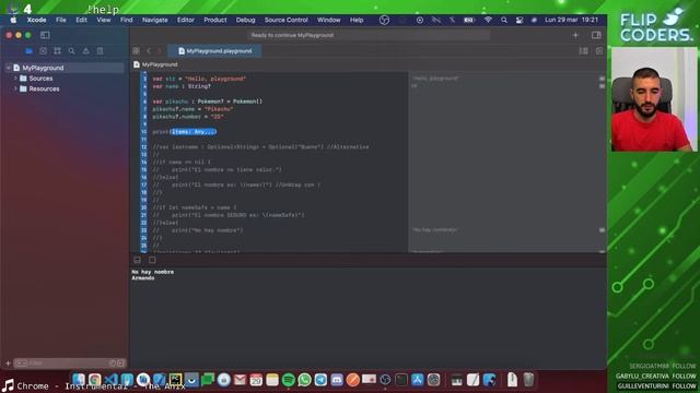 Playground, Null Safety, IFs | Aprende a programar para iOS desde cero | Swift | Directo completo # смотреть онлайн