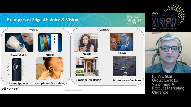 Cadence's Pulin Desai Describes Tensilica Edge AI Processor IP Solutions for Broad Markets (Preview смотреть онлайн
