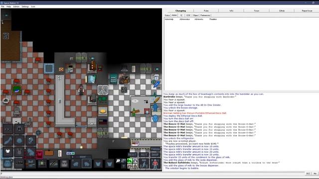 Space Station 13 Tutorial - Bartender смотреть онлайн