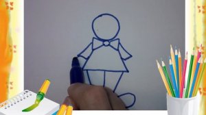 Рисовалки для детей 4-5 лет Давай нарисуем Клоуна