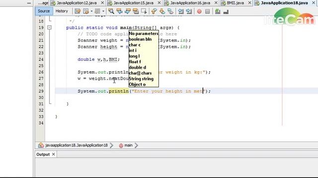 Tutorial Simple BMI code Using Java Netbeans IDE смотреть онлайн