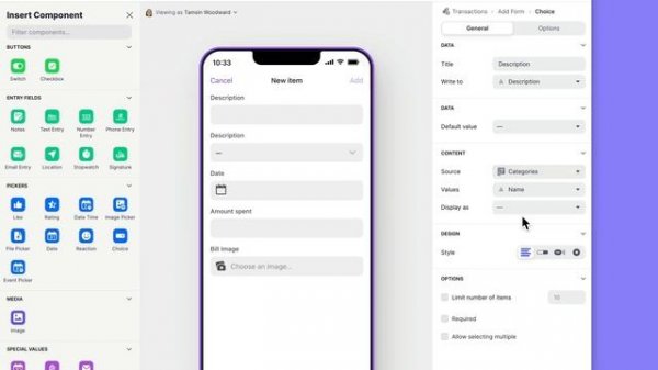 Build a Custom Expense Tracker App with Excel and Glide | No Code Tutorial