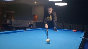 Отработка прямолинейности в бильярде