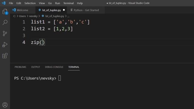 How to convert two lists into a dictionary in Python смотреть онлайн