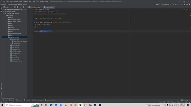 Python for atmospheric science tutorial part 5 (reading and plotting excel data) смотреть онлайн