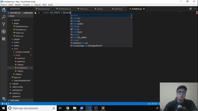 Aula 10 - Utilizando Vuex смотреть онлайн