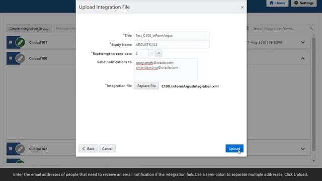Create, Manage and Monitor an InForm to Argus Integration смотреть онлайн