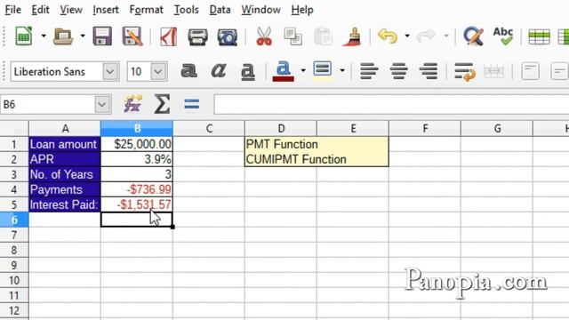 LibreOffice Calc - Financial Functions смотреть онлайн