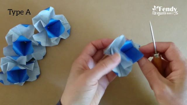 Origami Petunia Kusudama/ Paper Flower Ball 折纸喇叭花球 (V1) смотреть онлайн