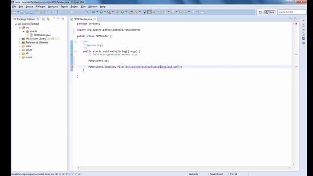 How to Read PDF contents from Java (Not Selenium) смотреть онлайн