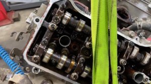 Капитальный ремонт двс Toyota Highlander 3.5 2GR-FE. Ремонт гбц и задиры в цилиндрах.