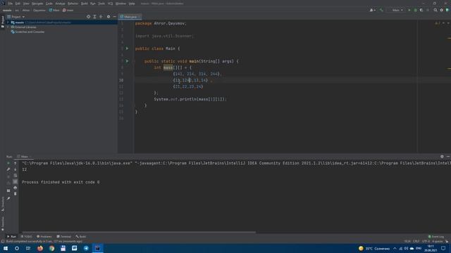 Java dasturlash tilidan boshlang'ich 25-dars смотреть онлайн