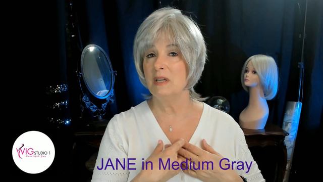 Envy JANE Wig Review | NEW STYLE | Medium Gray | ANGELA FRANCES смотреть онлайн