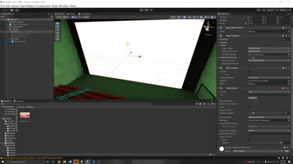 Play or Stream a Video with 3D audio in Unity