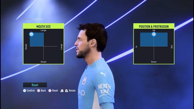 FIFA 22 Bernardo Silva Pro Clubs Creation