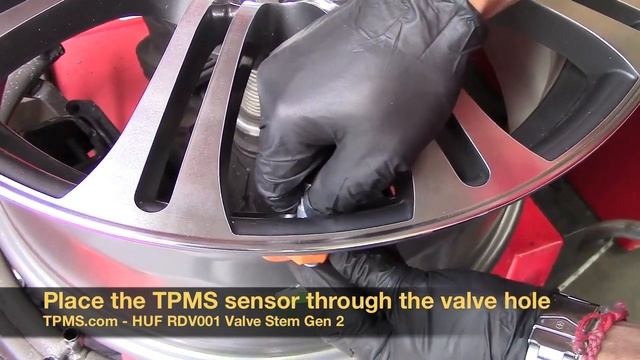 TPMS.com - HUF RDV001 GEN 2 Valve Stem Install смотреть онлайн