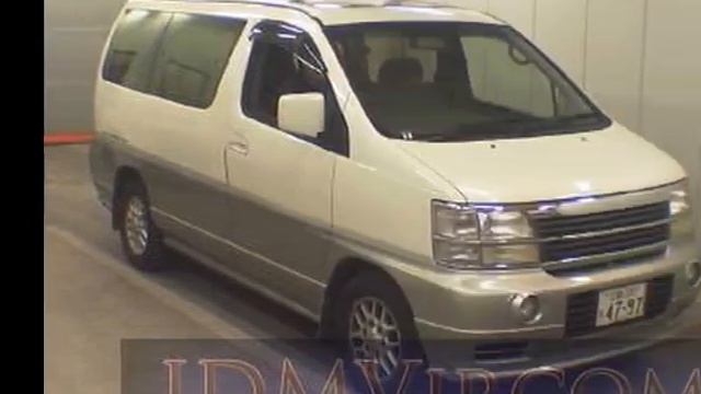 1997 NISSAN ELGRAND V_D AVWE50 - Japanese Used Car For Sale Japan Auction Import смотреть онлайн