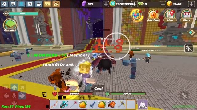 Crafting MULTI TOOLS In SkyBlock! (Blockman Go)