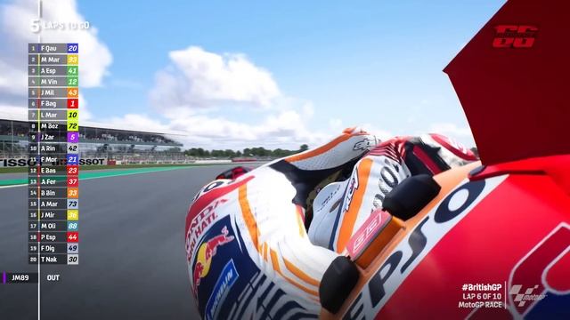 MotoGP2023 #Britishgp | Marquez Incredible Action At Silverstone - MM93 Career #7 MotoGP22 Tv Repla смотреть онлайн