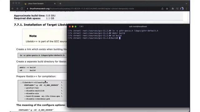 Linux From Scratch 11.0 (LFS) Indonesia - Chapter 7 - Chroot & Building Additional Temporary Tools смотреть онлайн