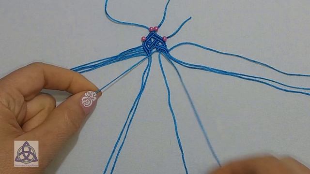 Macrame Celtic 'Blue Sea' Bracelet Tutorial | Friendship Bracelet DIY