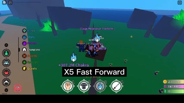 ROBLOX Anime Fighting Simulator | OP Chakra Train Script смотреть онлайн