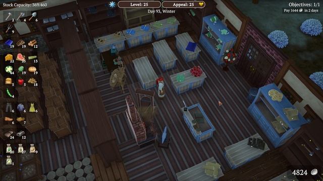 Winkeltje The Little Shop everything unlocked end game day 100 and full shop showcase смотреть онлайн