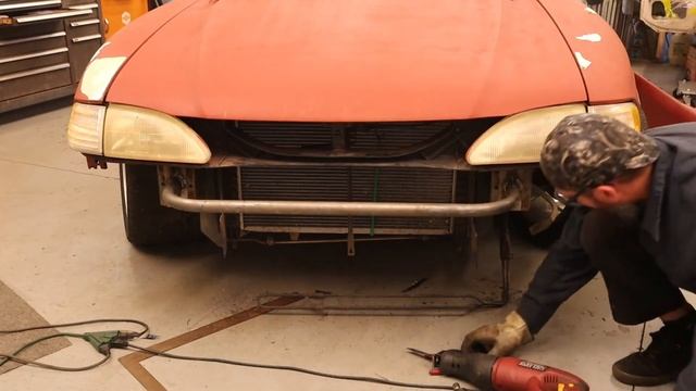 Building a Tube Front Bumper My Racecar Mustang смотреть онлайн