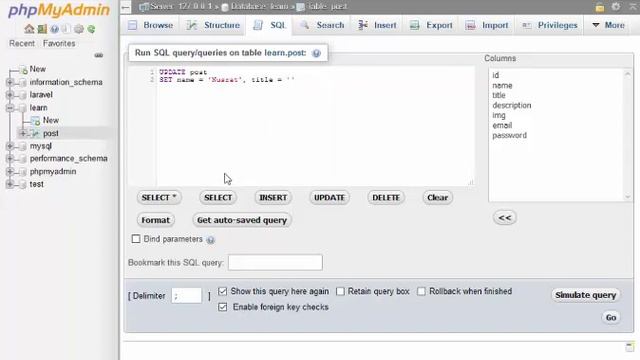 18(PHP Basic Tutorials) Update and Delete (Query) from database. смотреть онлайн
