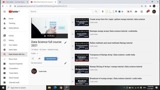 learn data science in hindi from beginning to advance | data science tutorial | python смотреть онлайн
