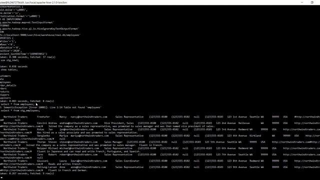 Demo Datawarehouse in Hive смотреть онлайн