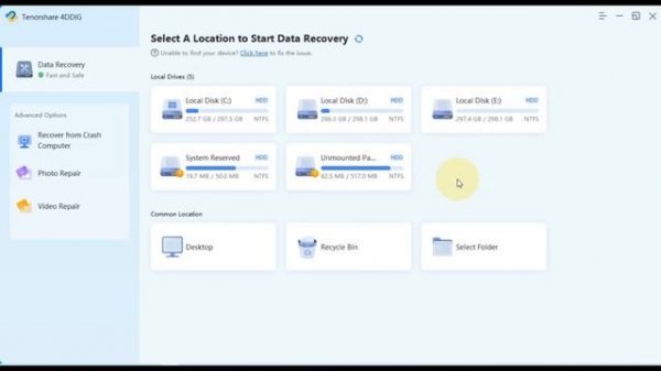 2023 The top data recovery software 4DDiG to recover deleted videos