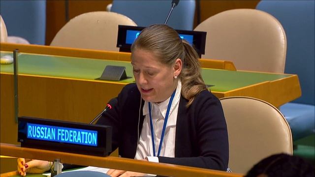 EOV By Ms. Zabolotskaya Before Voting On Amendments To UNGA Draft Resolution 