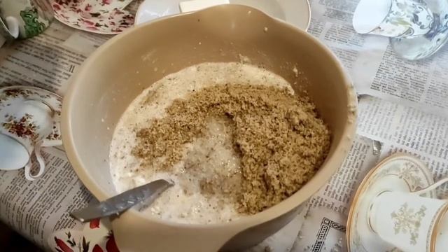 Пиріг з горіховою начинкою. Рецепт смотреть онлайн