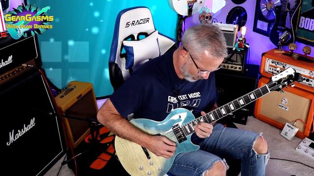 Epiphone Les Paul Modern Figured Top Pro - The Best Of Both Worlds! смотреть онлайн