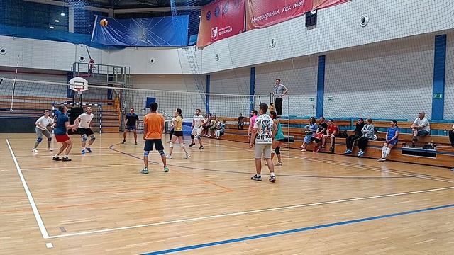 ВК Жаркий Балтийский Микс - ВК Лето, Пиво, Волейбол. 3-й сет.