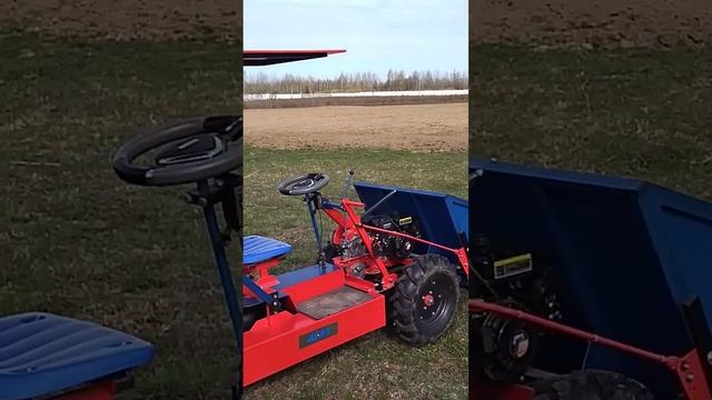 Самоходный модуль на базе мотоблока "Агат" смотреть онлайн