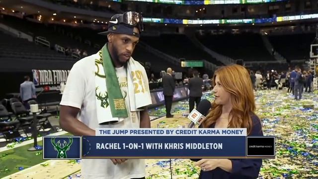 'To be a champion with my brother Giannis is amazing' - Khris Middleton | The Jump смотреть онлайн