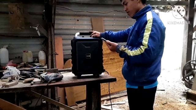 #tomlammoc# Loa Kéo Microlab TL20 200w/ Mở Hộp Và Test Loa Kéo Microlab Mini