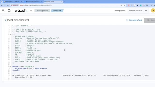 Wazuh & eBPF: TCP connections Monitoring смотреть онлайн