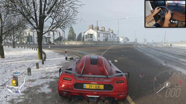 Koenigsegg Agera RS | Forza Horizon 4 | Logitech G29 Gameplay смотреть онлайн