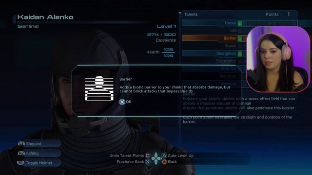 My FIRST Time Playing the Mass Effect Trilogy!! ME1 Ep.1 | Legendary Edition | смотреть онлайн