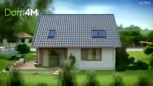 4M012 Проект дачного дома с мансардой смотреть онлайн